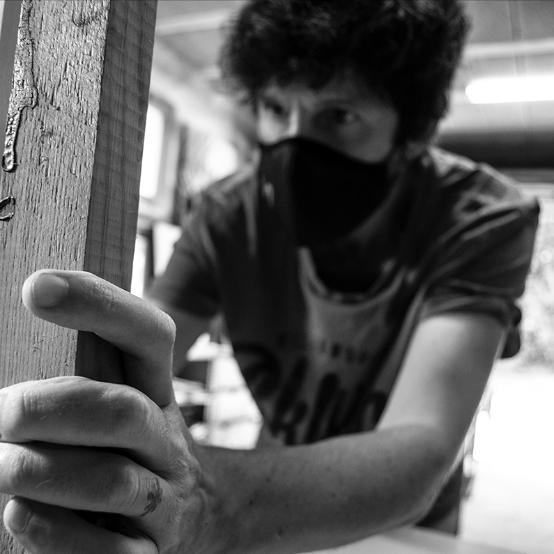 ...una serigrafia de Joan Mateu