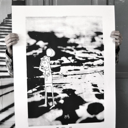 serigrafia de gran formato