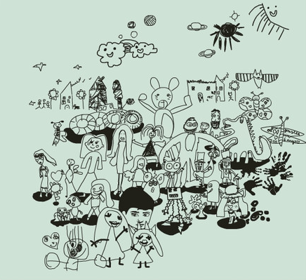 nins (preparación del dibujo)