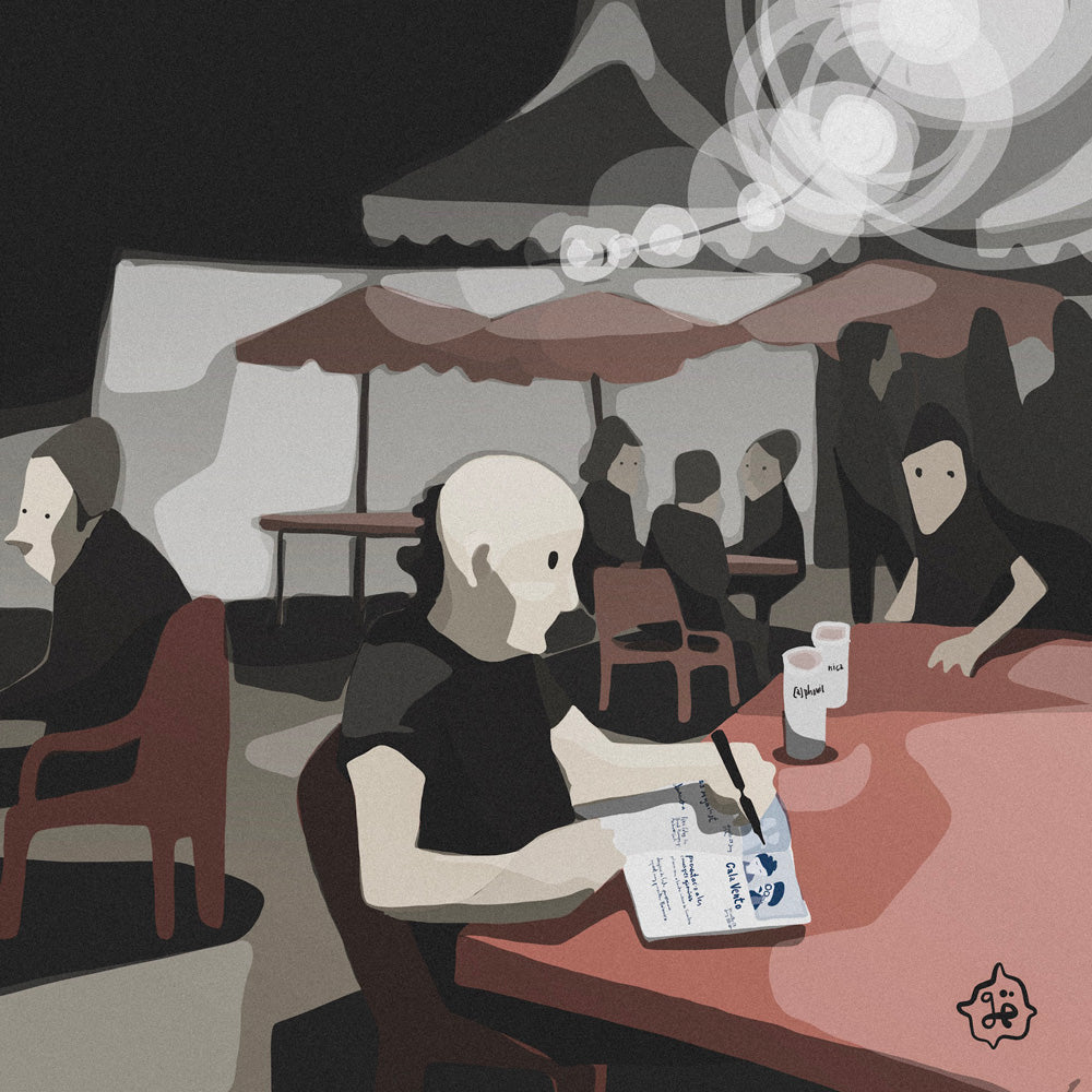 ...dibuix en directe.