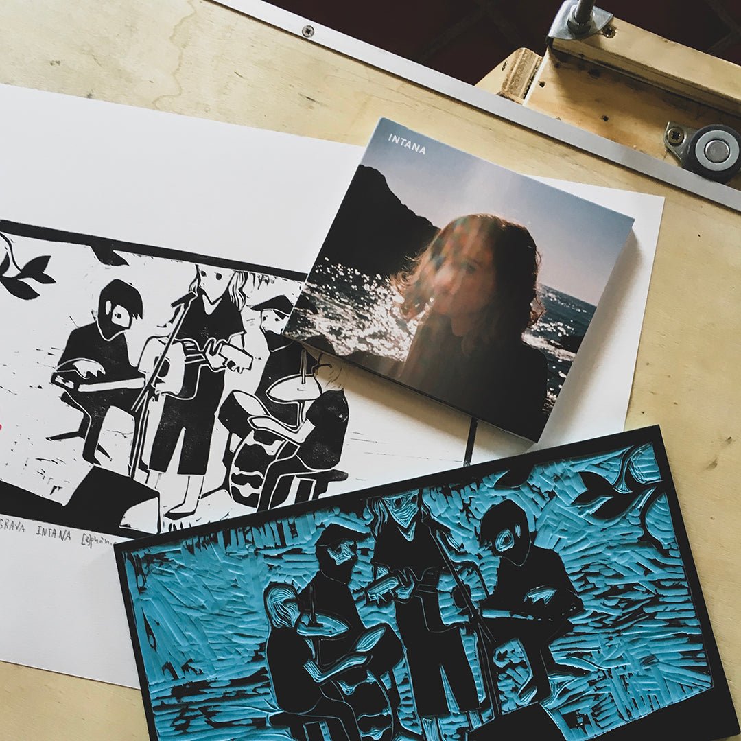 La Impremta mòbil grava INTANA