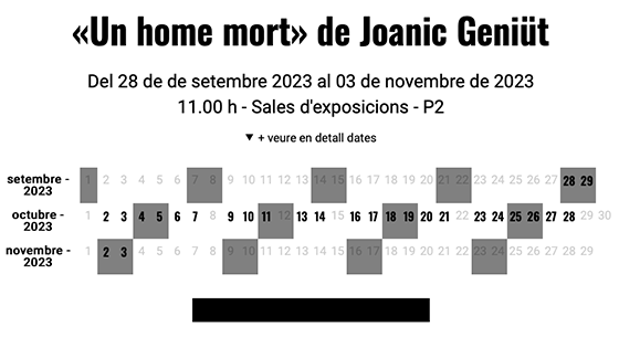 Un Home Mort a la Casa de la Cultura.