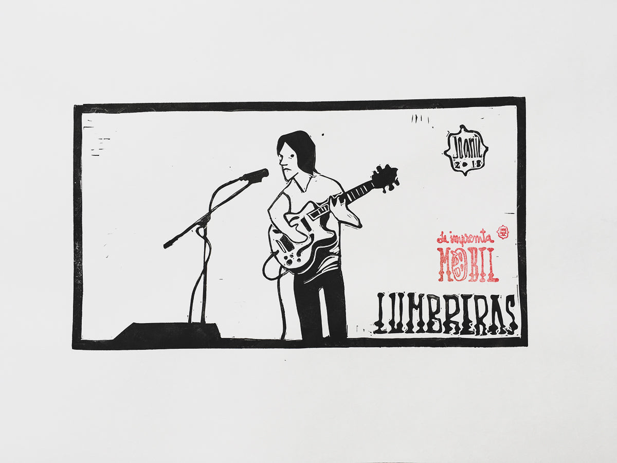 La impremta mòbil recorda LUMBRERAS i "se" perd pel bosc...