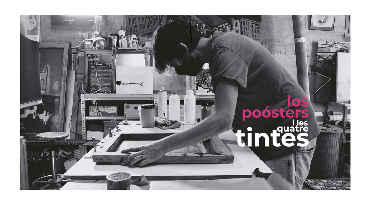 ...una serigrafia de Joan Mateu